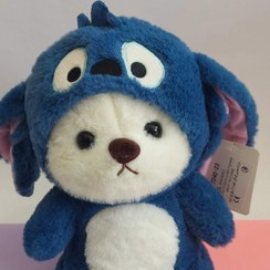 تصویر عروسک پولیشی خرس لباس استیج سایز ۴۵ 