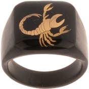 تصویر انگشتر مردانه آبان (عقرب) 