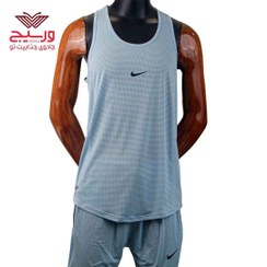 تصویر رکابی قهرمانی و شلوارک پارما+سوزنی NIKE 