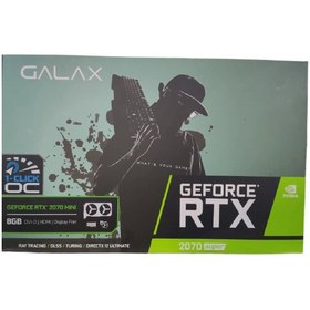 تصویر کارت گرافیک گلکس GeForce RTX 2070 Super ظرفیت 8 گیگابایت GALAX GeForce RTX 2070 Super EX 8GB GDDR6