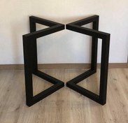 تصویر پایه فلزی میز کد G45 