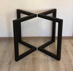 تصویر پایه فلزی میز کد G45 