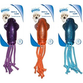 تصویر لوازم سگ فروشگاه اوجیلال ( EVCILAL ) اسباب بازی طناب ماهی مرکب Pawise برای سگ 14x8x3.5 سانتی متر – کدمحصول 368394 