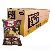 تصویر کاپوچینو تورابیکا اصلی محصول اندونزی ۱ کارتن 12بسته ۲۰ عددی ا Trobika Trobika