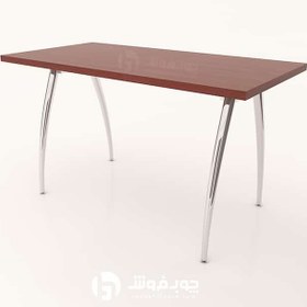 تصویر میز اداری با پایه فلزی - مدل K49 