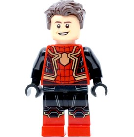 تصویر LEGO فیگور ادغام شده لباس اسپایدرمن مارول لگو 