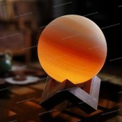 تصویر پایه ی چوبی گوی نمک سایز کوچک 