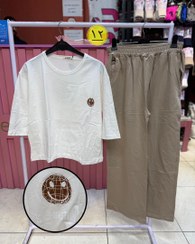 تصویر ست باکسی میکس وشلوار بگ - شماره 