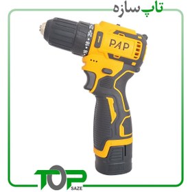 تصویر دریل پیچ گوشتی شارژی 18 ولت براشلس P.A.P 