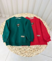 تصویر بلوز پسرانه ی یلدایی مناسب ۴ سال تا ۱۰ سال - سبز / ۵۵ 