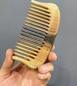 تصویر شانه چوبی کد 14 