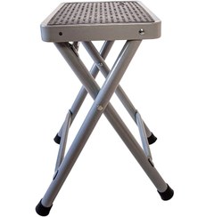 تصویر چهارپایه فلزی تاشو ارتفاع ۴۳ سانتیمتر 