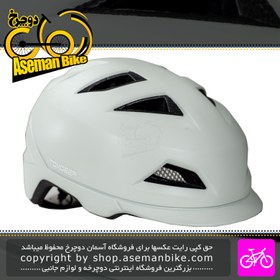 تصویر کلاه دوچرخه سواری Tomdeer مدل M16 سایز 62-57 سانت سفید Tomdeer Bicycle Helmet M16 