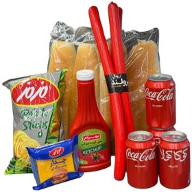 تصویر پکیج ساندویچ هات‌داگ 