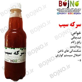 تصویر سرکه سیب طبیعی گیاهیس 