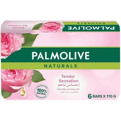 تصویر صابون شستشو پالمولیو مدل Naturals وزن 170 گرم بسته 6 عددی 