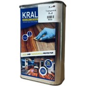 تصویر روغن چوب کرال کد 3007 ظرفیت ۱ لیتر 