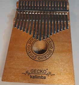 تصویر کالیمبا جکو Gecko gold همراه هارد کیس Kalimba Gecko gold