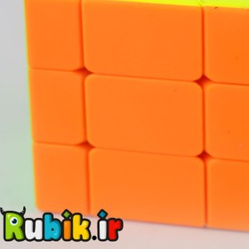 تصویر روبیک 3*3 برند کای وای فیشر استیکرلس rubik QiYi 3*3 Fisher stickerless 