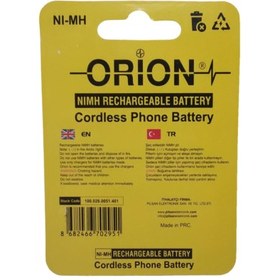 تصویر باتری تلفنی P104 3.6V 830mAh اوریون ORION 