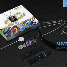 تصویر ساعت هوشمند مودیو مدل MW18 Mini سایز 36 میلی متری Modio MW18 Mini 36mm Smart Watch