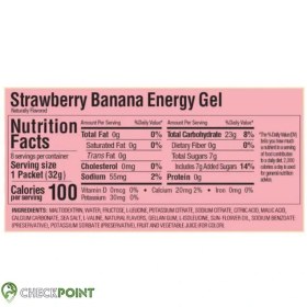 تصویر پاور ژل STRAWBERRY BANANA GU 