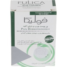 تصویر پن پوست چرب و دارای آکنه فولیکا ا fulica acne control bar fulica acne control bar