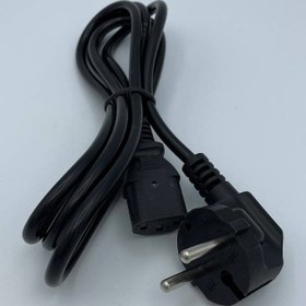 تصویر کابل برق پاور دی-نت مدل 10 آمپر 2x0.75 تمام مس D-NET طول 1.5 متر D-NET COMPUTER POWER CABLE 2x0.75