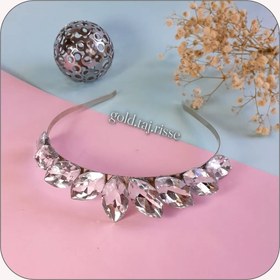 تصویر نیم تاج دلبر با سنگ رزین nim taj