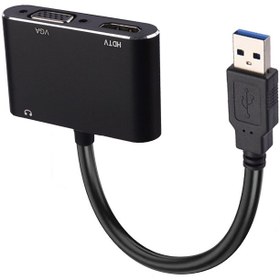تصویر تبدیل Oscar USB3.0 To HDMI/VGA 