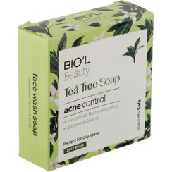 تصویر صابون شستشو بیول مدل TEA TREE وزن 100 گرم 