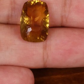 تصویر نگین سیترین کد 30123 Citrine Stone