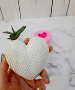 تصویر قالب سیلیکونی قلب مشبک ۲ عدد 