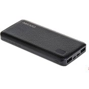 تصویر پاور بانک AKEKIO مدل V1s - مشکی ا POWER BANK AKEKIO / V1s POWER BANK AKEKIO / V1s