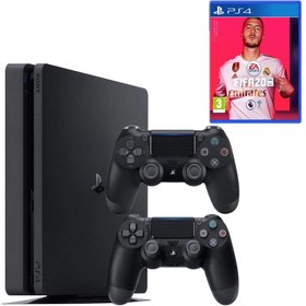 تصویر مجموعه کنسول بازی سونی مدل Playstation 4 Slim ریجن 2 کد CUH-2216B ظرفیت 1 ترابایت 