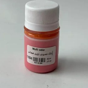 تصویر رنگ خمیری رزین صورتی کد 01694 