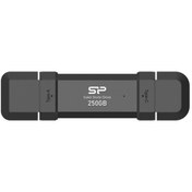 تصویر حافظه اس اس دی اکسترنال سیلیکون پاور مدل DS72 ظرفیت 250 گیگابایت Silicon Power DS72 250GB External SSD
