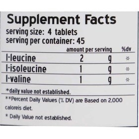 تصویر قرص BCAA فارماتک ۱۸۰ عدد | Pharmatech BCAA Tablet 