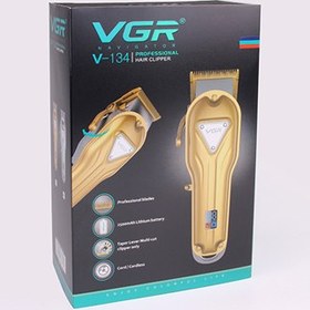 تصویر ماشین اصلاح موی سر و صورت وی جی ار مدل V-134 VGR V-134 Hair Clipper