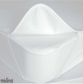 تصویر محافظ تشک دو لایه کتان ضد مایع برند mislina Liquid Proof Cotton Double Pad Mattress Protector Mattress Protector