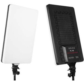 تصویر پنل نور ثابت سافت لایت مدل PL-48 همراه سه پایه 