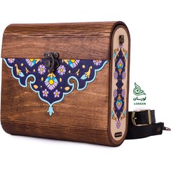 تصویر کیف چوبی دوشی خاطره 