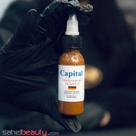 تصویر رنگ تاتو قهوه ای روشن کاپیتال Capital Light Brown 