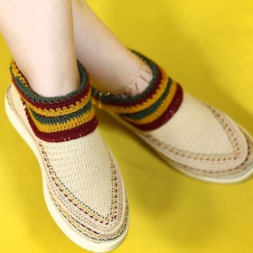 تصویر گیوه زنانه ساقدار کد 715 