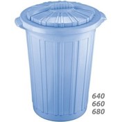 تصویر سطل زباله پلاستیکی کد 680 
