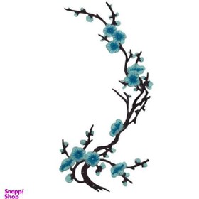 تصویر تکه دوزی مدل گل شاخه ای 