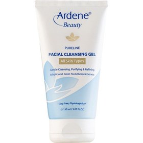 تصویر ژل شستشوی صورت پیورلاین آردن بیوتی آردن 