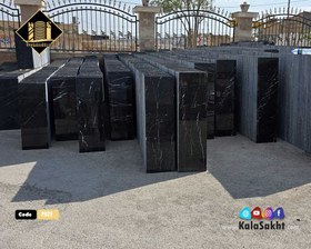 تصویر سنگ پله مشکی نجف آباد سوپر 