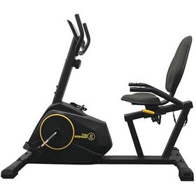 تصویر دوچرخه ثابت ایستاده مگنتی برند مارشال فیتنس مدل MF116L Fixed standing magnetic wheel brand Marshall Fitness model MF116L