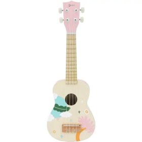 تصویر اسباب بازی گیتار چوبی صورتی کلاسیک ورلد Iris Ukulele classic world کد 40563 